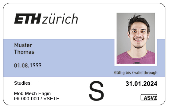 ETH card for students