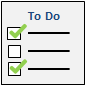Icon checklist