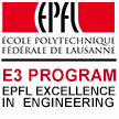 E3 EPFL Excellence in Engineering program logo